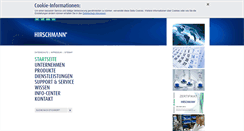 Desktop Screenshot of hirschmannlab.de